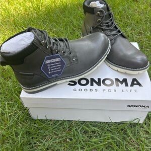 Sonoma Men's Dark Gray Boots